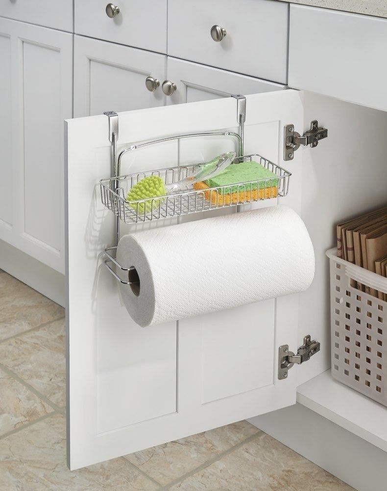36 Ways To Add Storage To Everything You Own Paper towel holder