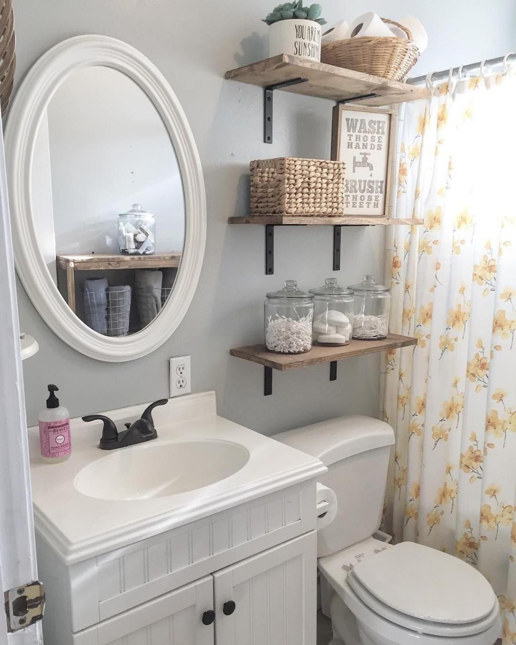 34 Smart and Easy DIY Storage Idea for Small Bathroom