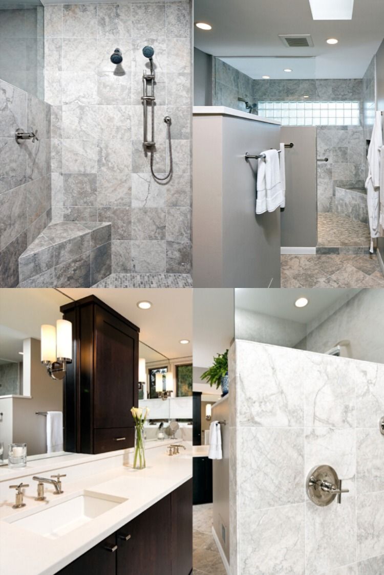 Doorless Shower Bathroom trends, Bathroom remodeling contractors