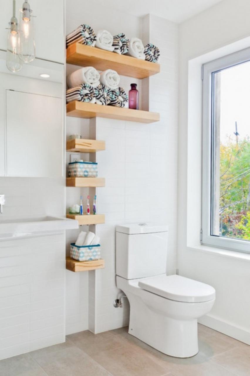 Best Bathroom Wall Shelving Idea to Adorn Your Room HomesFeed