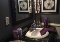 Lavender And Grey Bathroom Decor WERFBAT