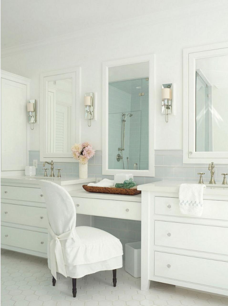 Elegant White Bathroom Vanity Ideas 55 Most Beautiful Inspirations 09