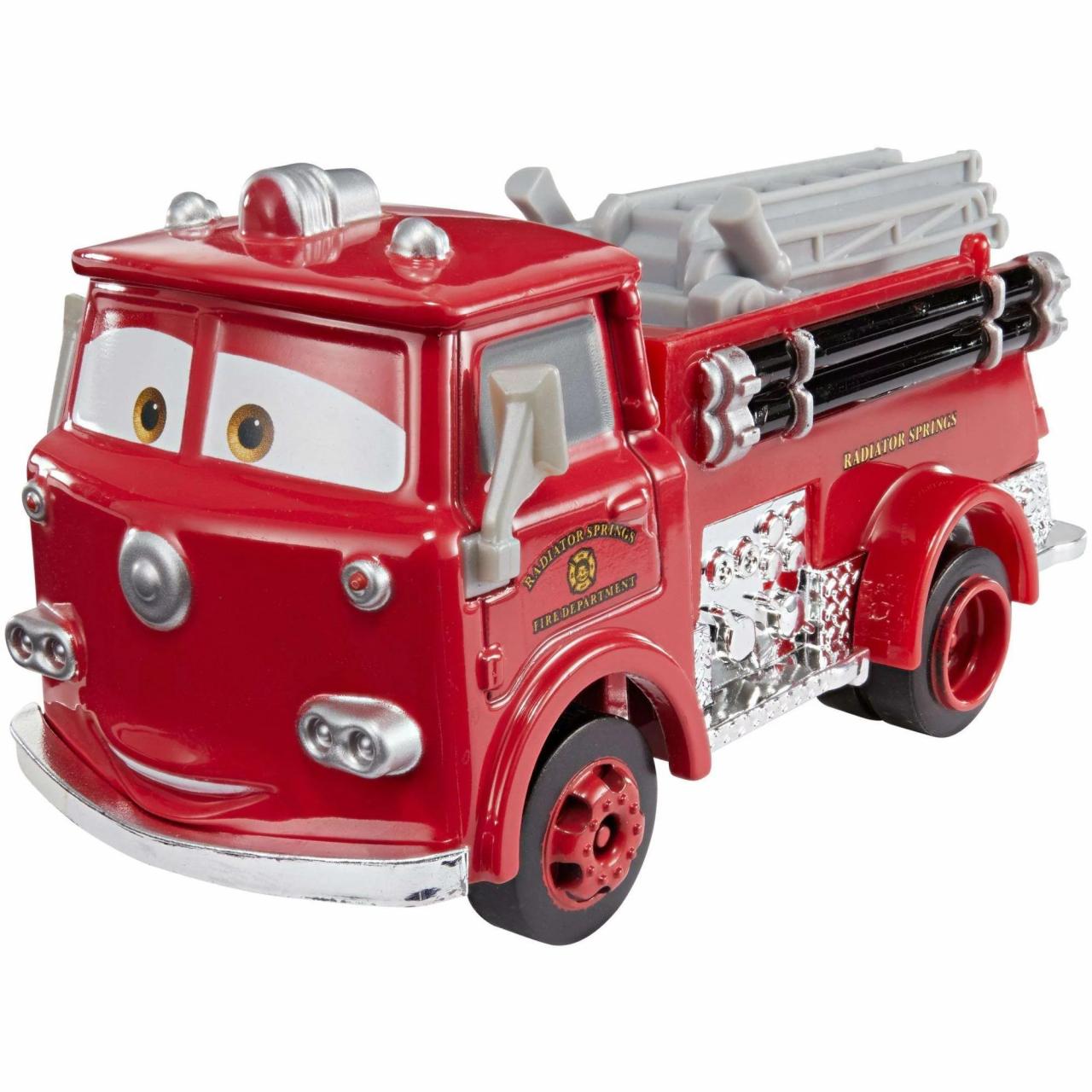 Disney Pixar Cars 3 Deluxe Red Die Cast Character Fire Truck Walmart