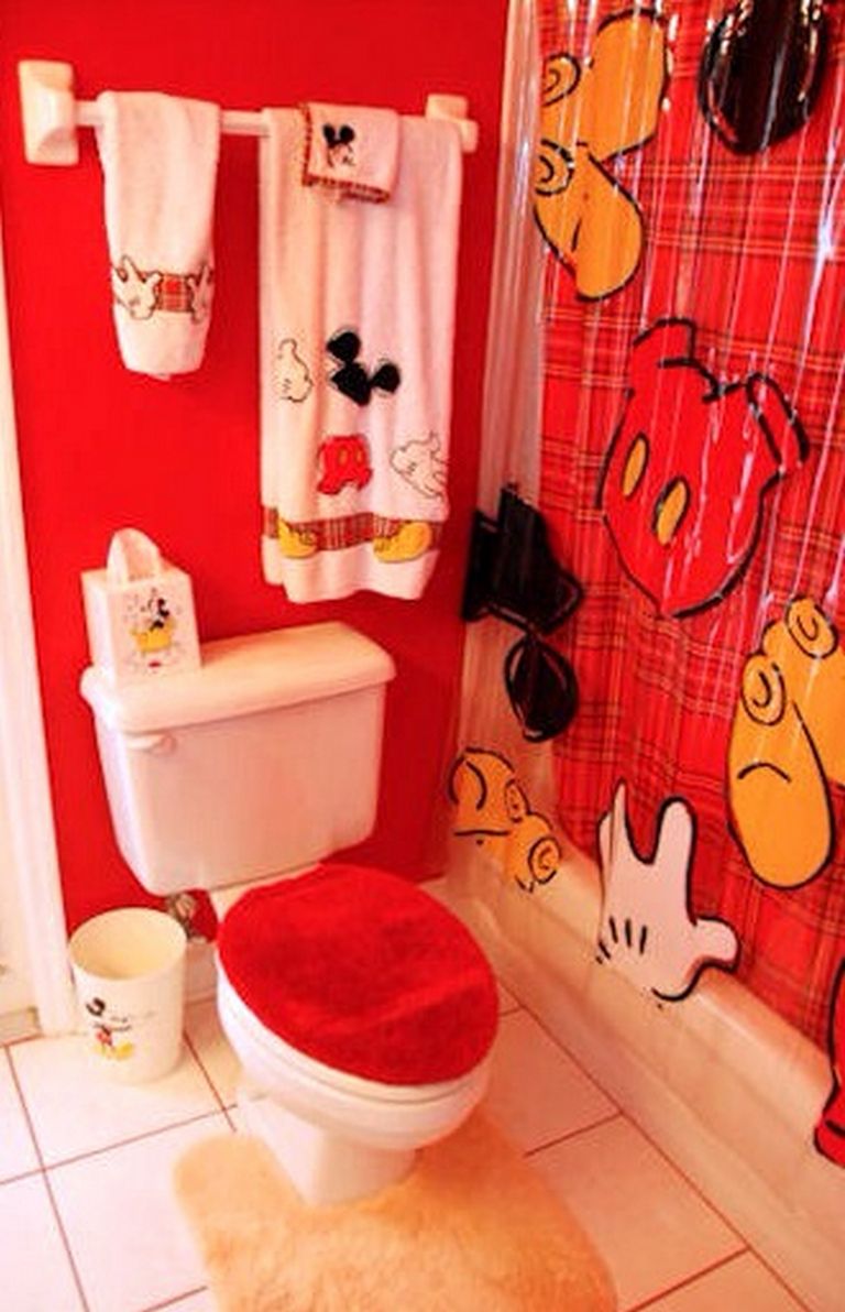 Creative Ways You Can Improve Your Mickey Mouse Bathroom Mickey Mouse