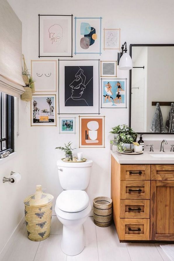 37+ Definitions of Bathroom Decorative Wall Design beterhome Small