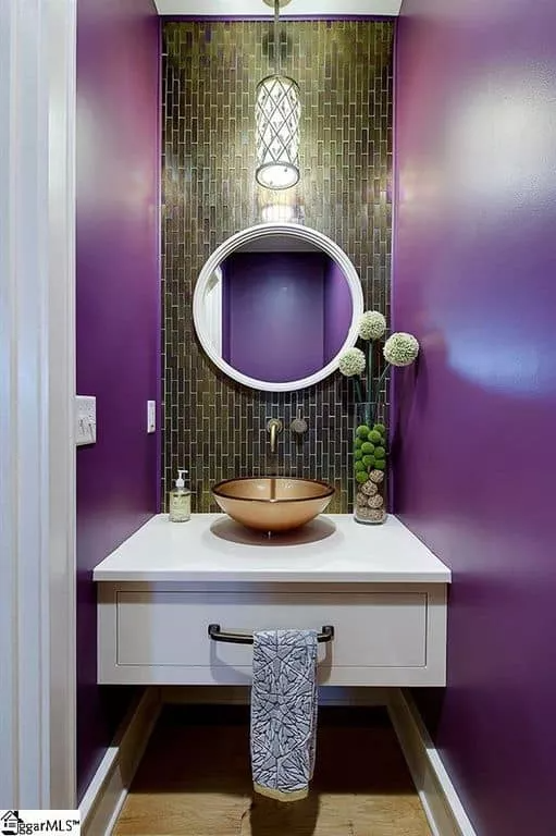 55 Purple Interior Design Ideas (Purple Room Photos) Bathroom color
