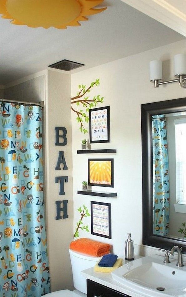 40+ Cute Kids Bathroom Interior Design Ideas Bathroom ideas for kids