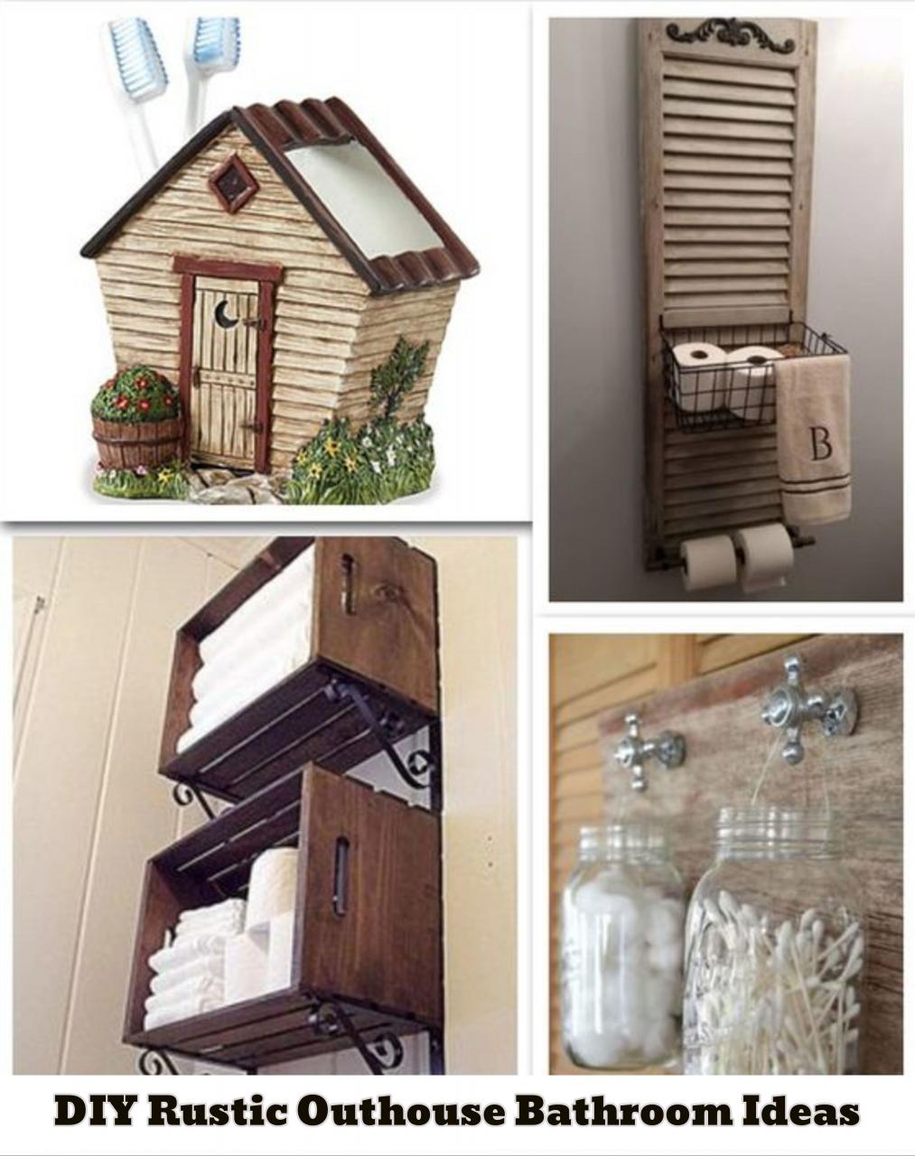 Country Outhouse Bathroom Decorating Ideas • Outhouse Bathroom Decor