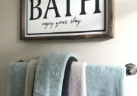 Bath wood sign saying. Bath enjoy your stay. Bath decor. Farmhouse