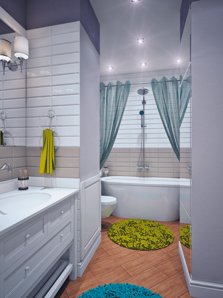 11 Sample Blue And Yellow Bathroom Ideas With Low Cost Home