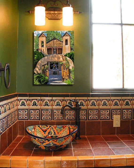 Really eager for trying this one. Southwest Bathroom Decor Mexican