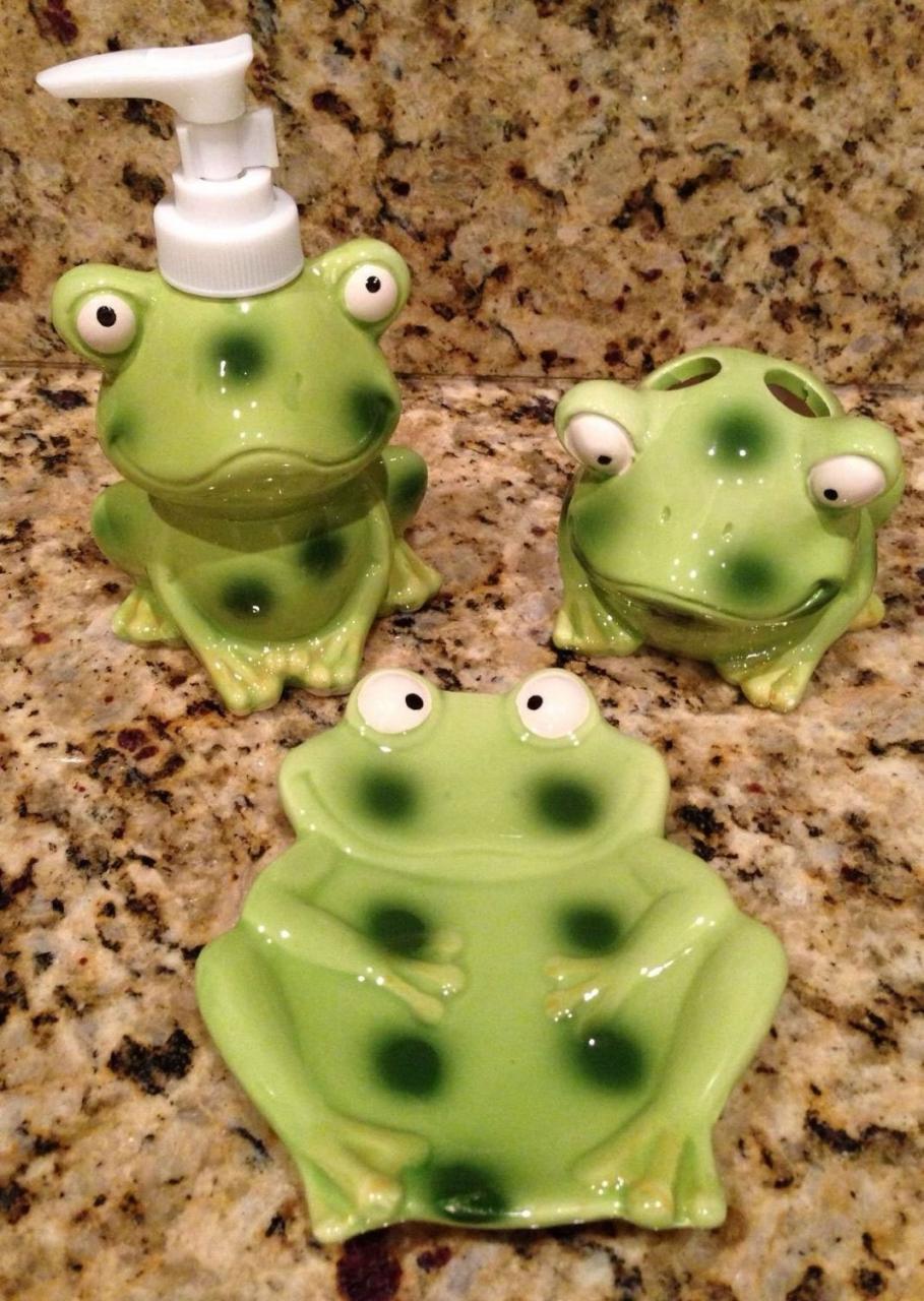 Cutest Frog Bathroom Decor!