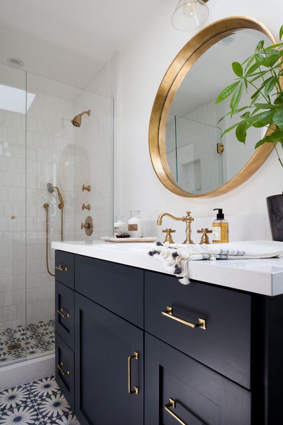 50 Bathroom Ideas With Gold Touches Decoholic