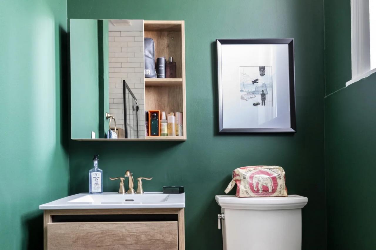 24 Inspiring Green Bathroom Ideas Apartment Therapy