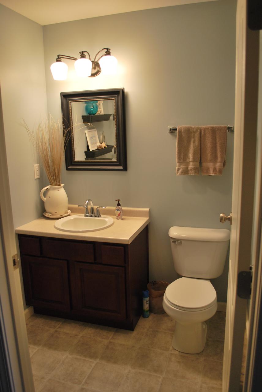 Half bathroom design large and beautiful photos. Photo to select Half