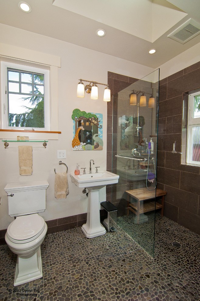 West Seattle Addition & Remodel Eclectic Bathroom Seattle by