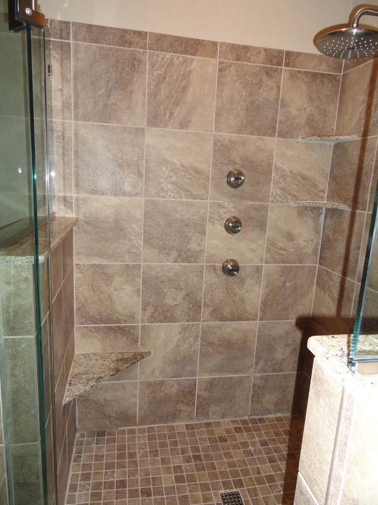 Full Bathroom Redesign Traditional Bathroom Oklahoma City by