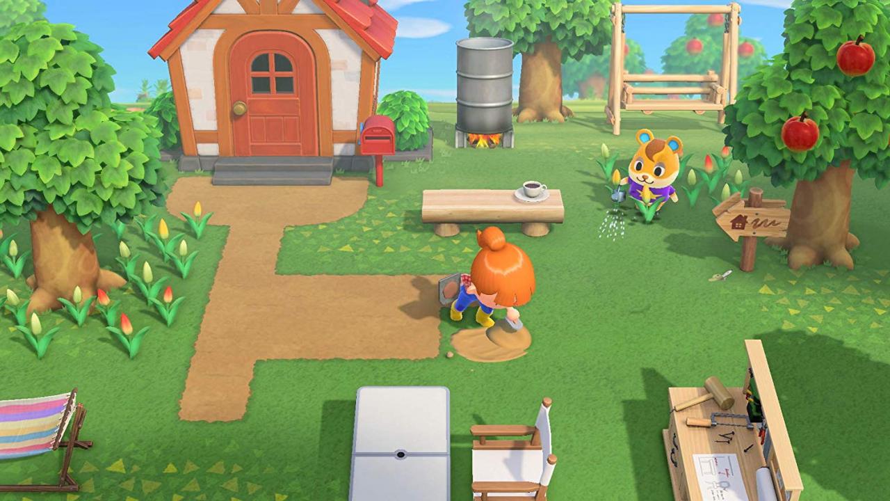 Animal Crossing New Horizons How to Store Items in House Storage