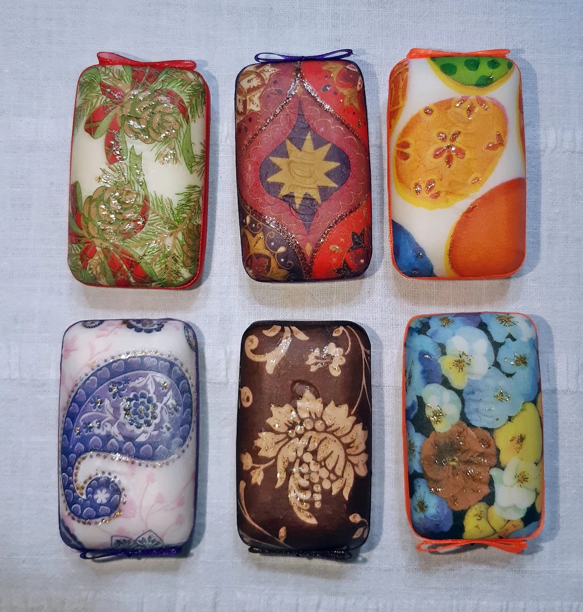 Decorative bathroom soaps 6 pieces Etsy