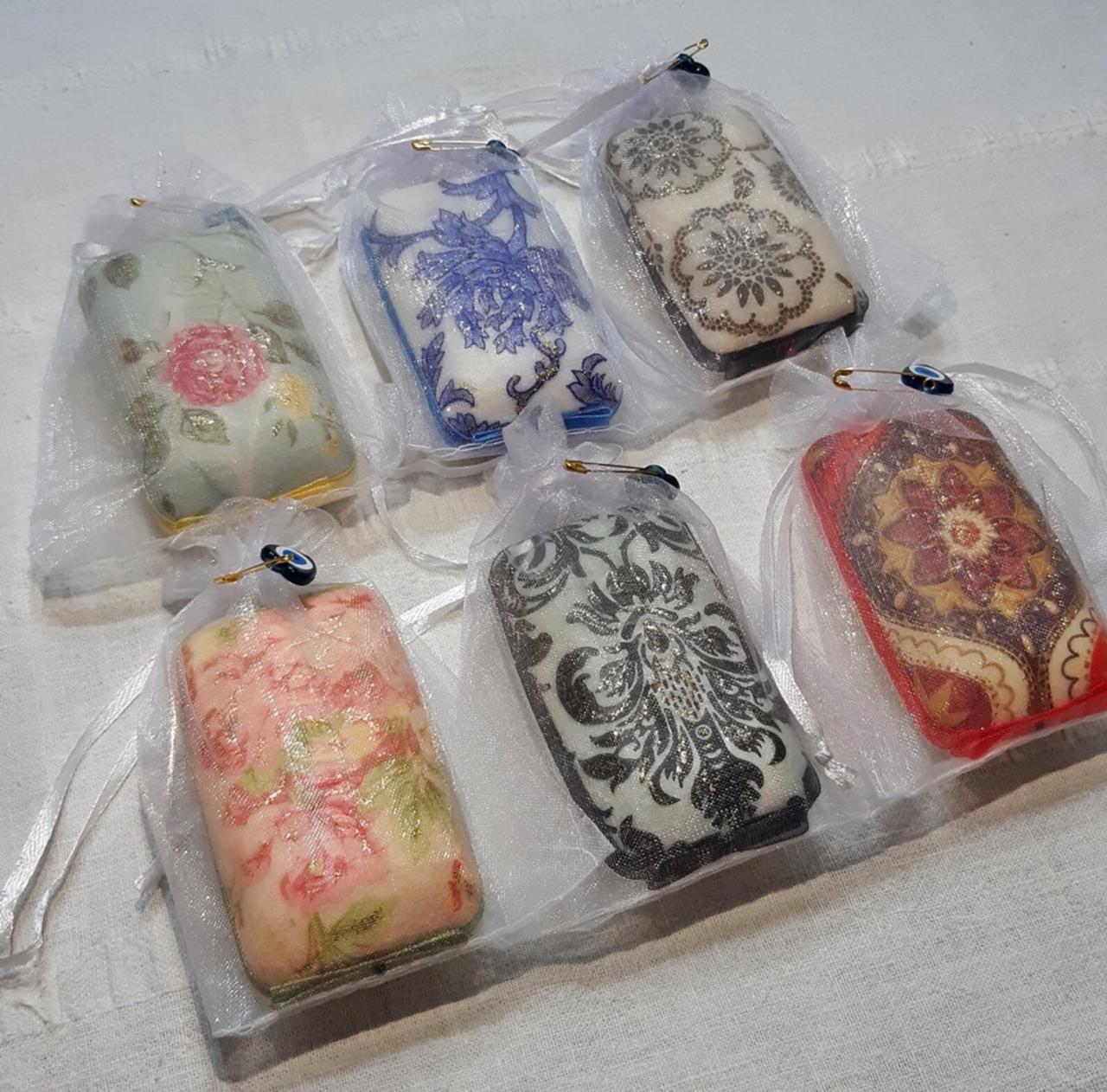 Decorative bathroom soaps 6 pieces 4. group Etsy