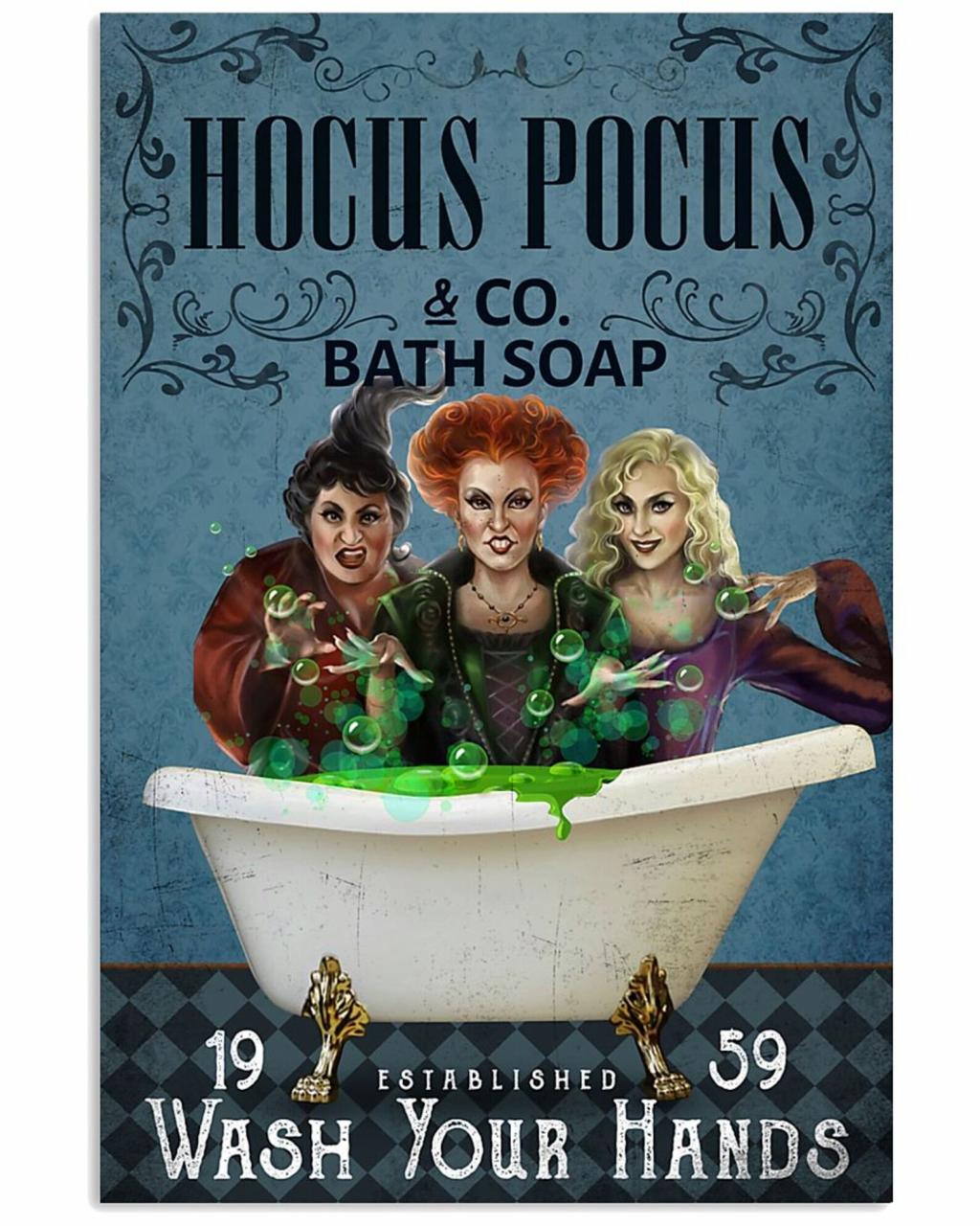 Three Witch In The HocusPocus Bath Soap 1959 Wash Your Hands Etsy