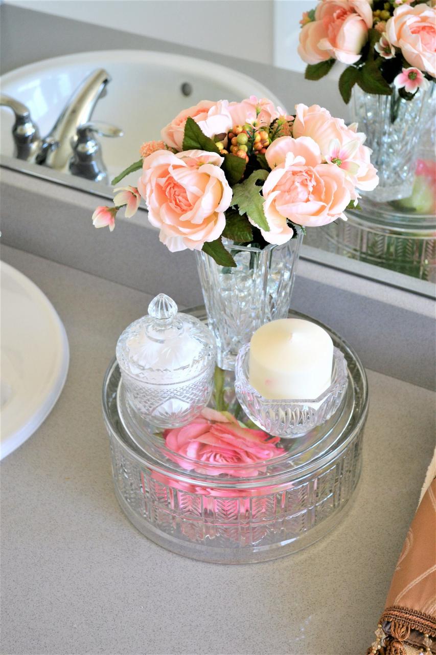 Bathroom Organization Centerpiece Table Centerpiece Bath