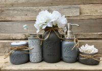 30 Sensational Mason Jar Bathroom Decor Home, Decoration, Style and