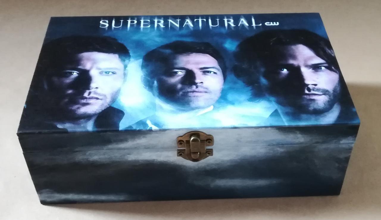 Supernatural Jewelry Box Supernatural Season 14 Storage Box Etsy