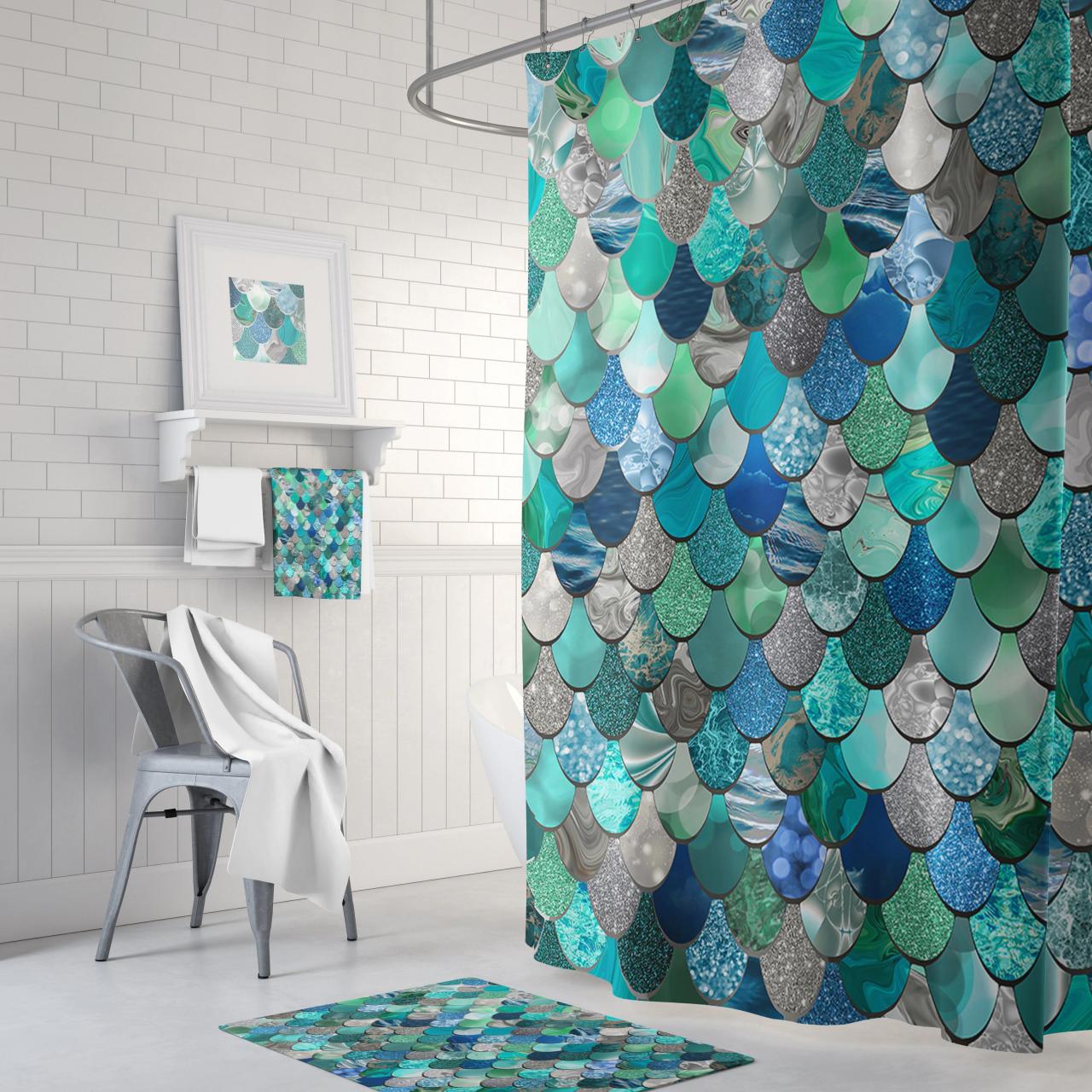 mermaid bathroom decor How To Design And Lay Out A Small Living Room