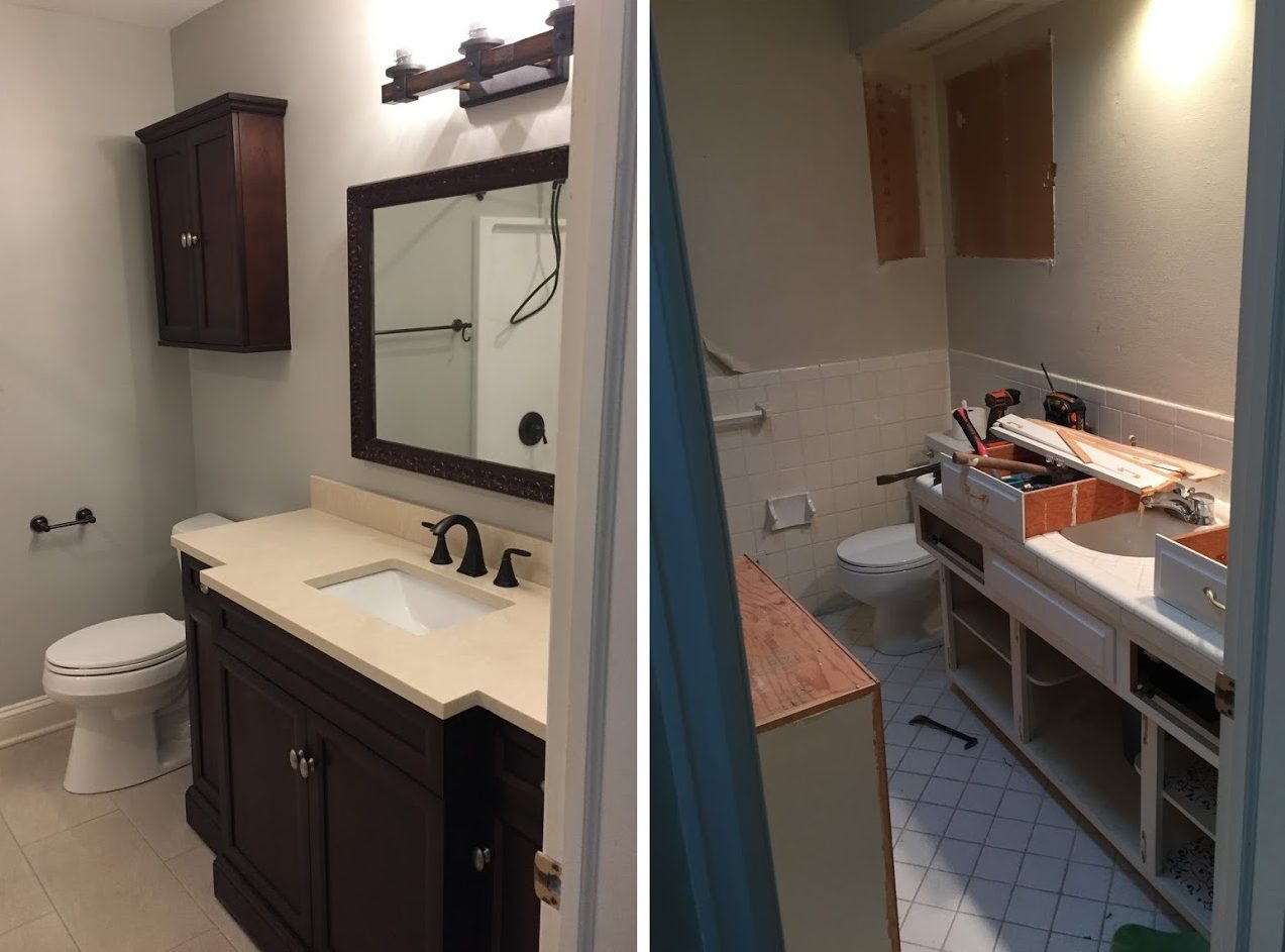 Overland Park Bathroom Remodel Aaron's Painting and Remodeling