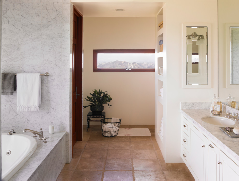 Latigo Desert Modern Southwestern Bathroom Los Angeles by