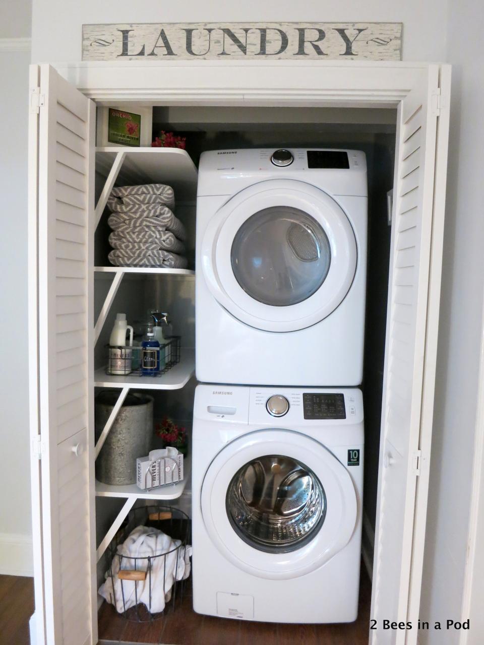 15 Laundry Closet Ideas to Save Space and Get Organized