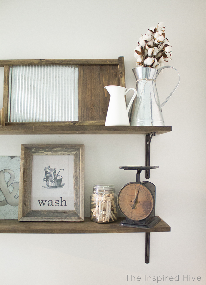 Rustic Industrial Laundry Room Reveal The Inspired Hive