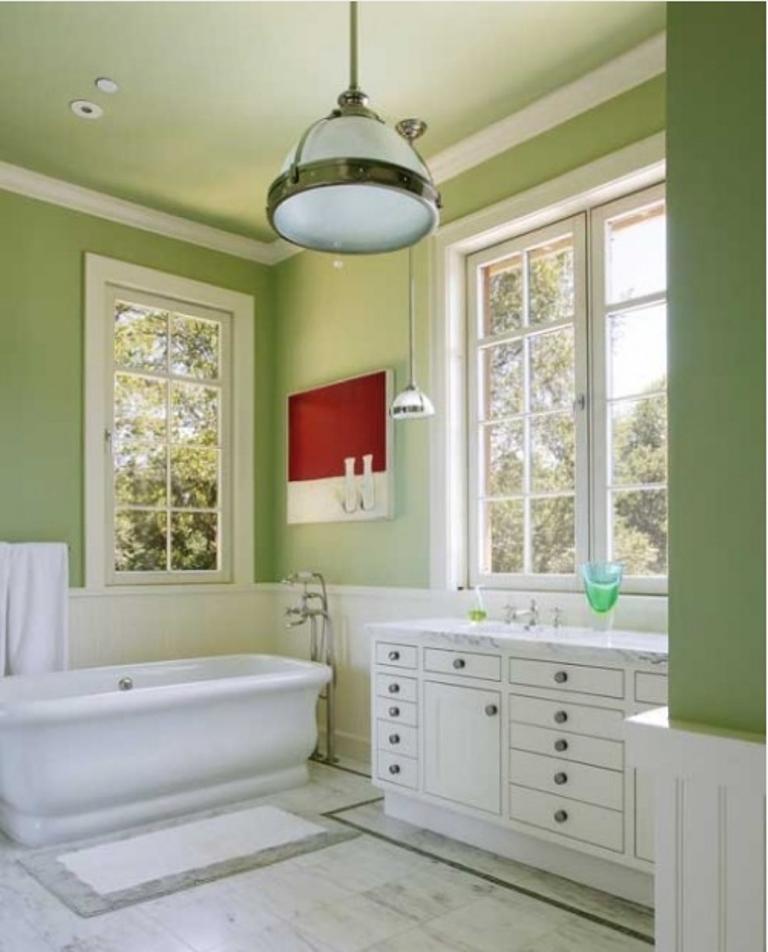 Refreshing Green Bathroom Design Ideas Rilane