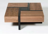 This Beautiful Wooden Coffee Table Has 4 Secret Drawers That Make For a