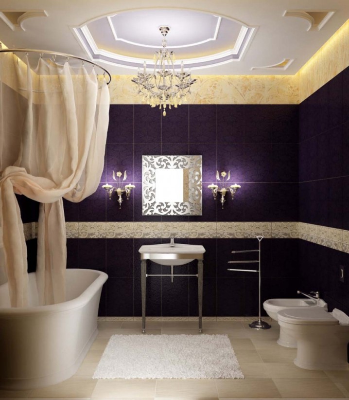 Mesmerizing Purple Bathroom Designs Top Dreamer