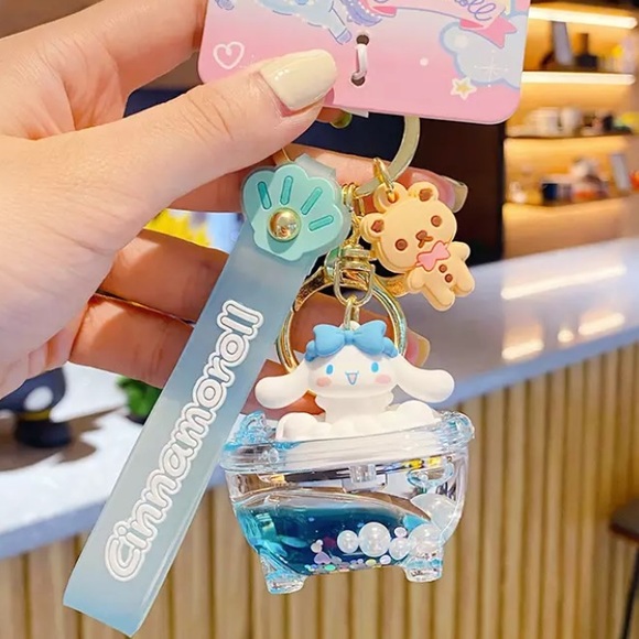 Sanrio Accessories Cinnamoroll Keychain Sanrio Bathtub Poshmark