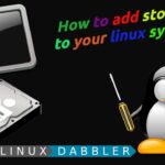 How to add storage to your Linux system YouTube