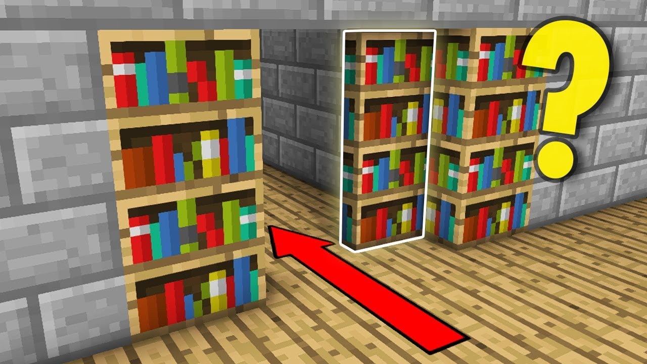 This Secret Room Will BLOW YOUR MIND Minecraft How to Build Tutorial