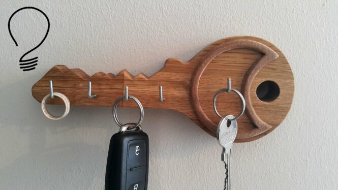 Key Holder with a Secret Compartment YouTube