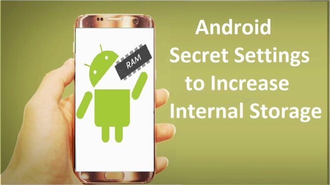 Android Secret Settings to Increase Internal Storage YouTube