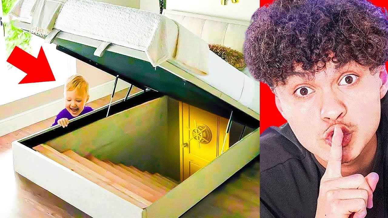 MIND BLOWING Hidden Rooms and Secret Furniture YouTube