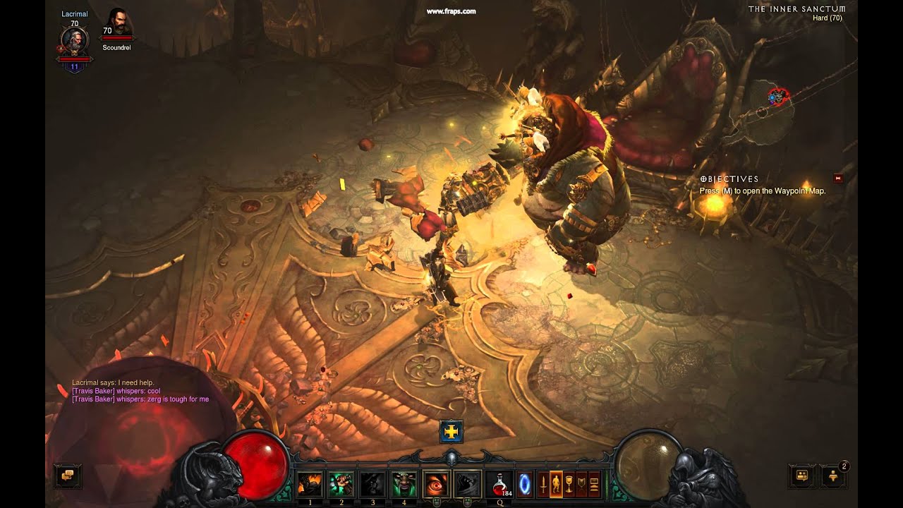 Diablo III hidden dungeon "the Vault" boss fight YouTube