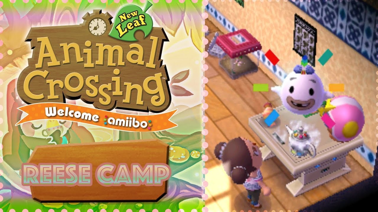 Animal Crossing New Leaf Amiibo Gameplay WalkthroughReese