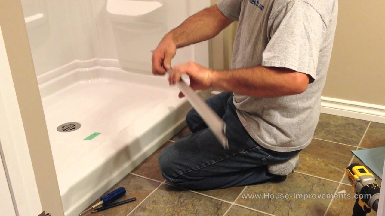 How To Install Sliding Glass Shower Doors How to Put Tile in a Shower