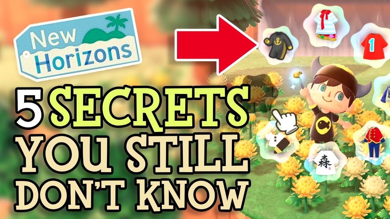 Animal Crossing New Horizons 5 SECRET DETAILS You STILL Don't Know
