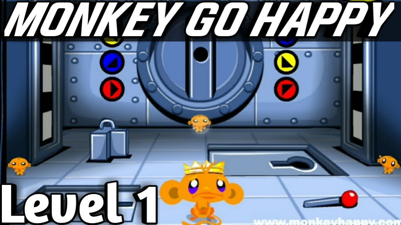 Monkey Go Happy Top 44 Puzzle Game Level 1 Walkthorugh VST PLAY GAMERS