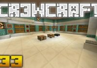 CR3WCraft Minecraft Secret Storage Room Episode 33 YouTube