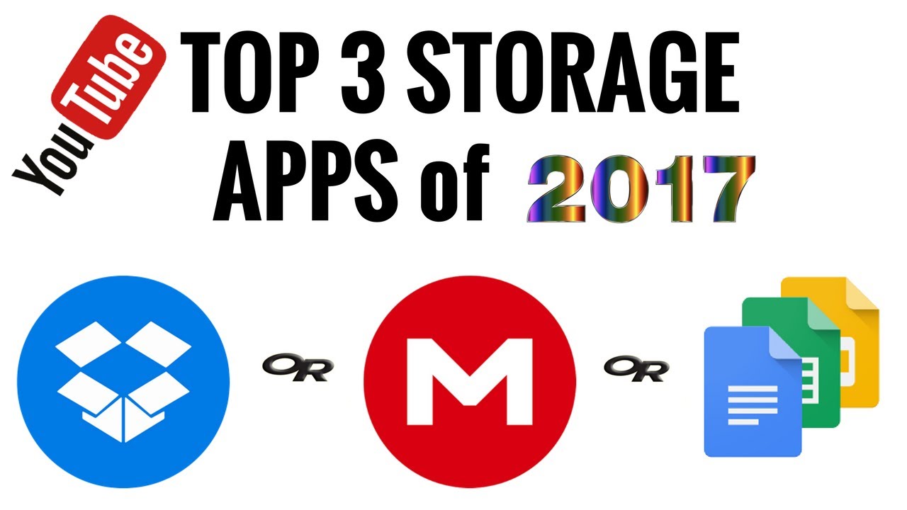 TOP 3 ANDROID STORAGE APPS OF 2017 ! YouTube