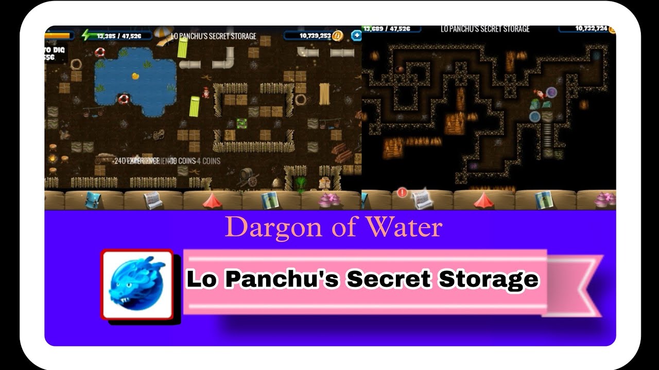 Lo Panchu's Secret Storage 13 Dargon of Water diggysadventure